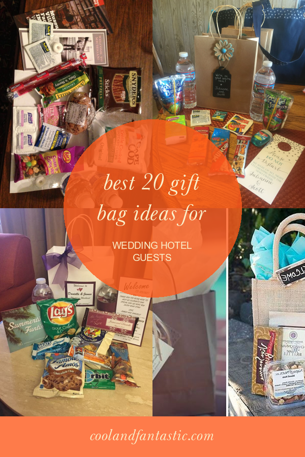 Best 20 Gift Bag Ideas for Wedding Hotel Guests Home, Family, Style